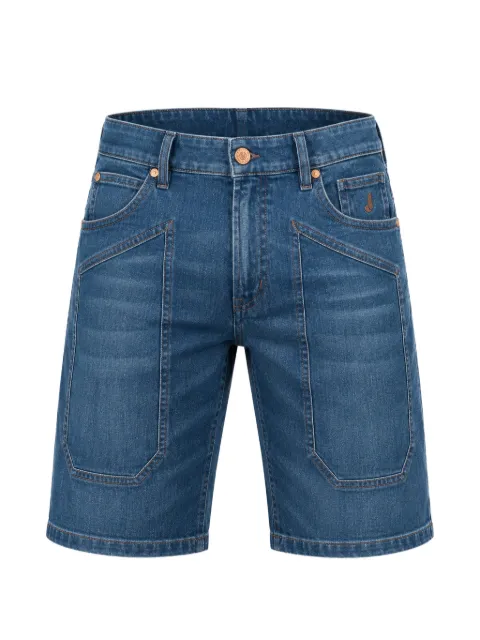 JECKERSON panelled faded shorts