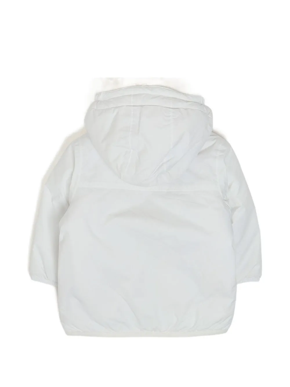 K Way Kids Le Vrai 4.0 Claudine hooded jacket Wit