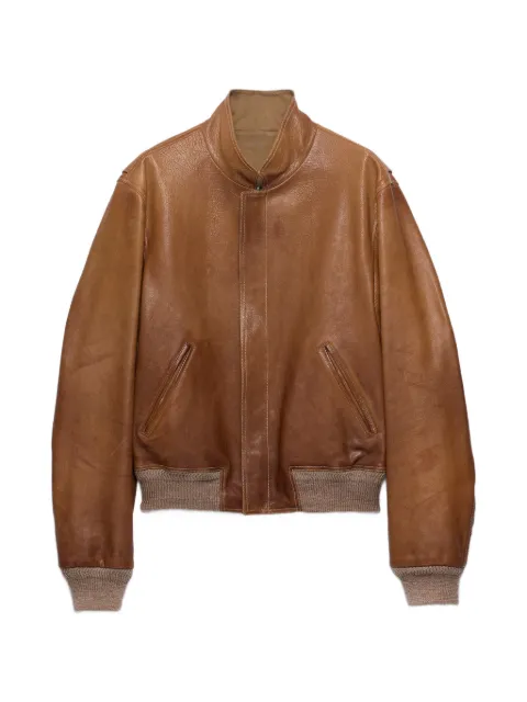 Prada leather jacket