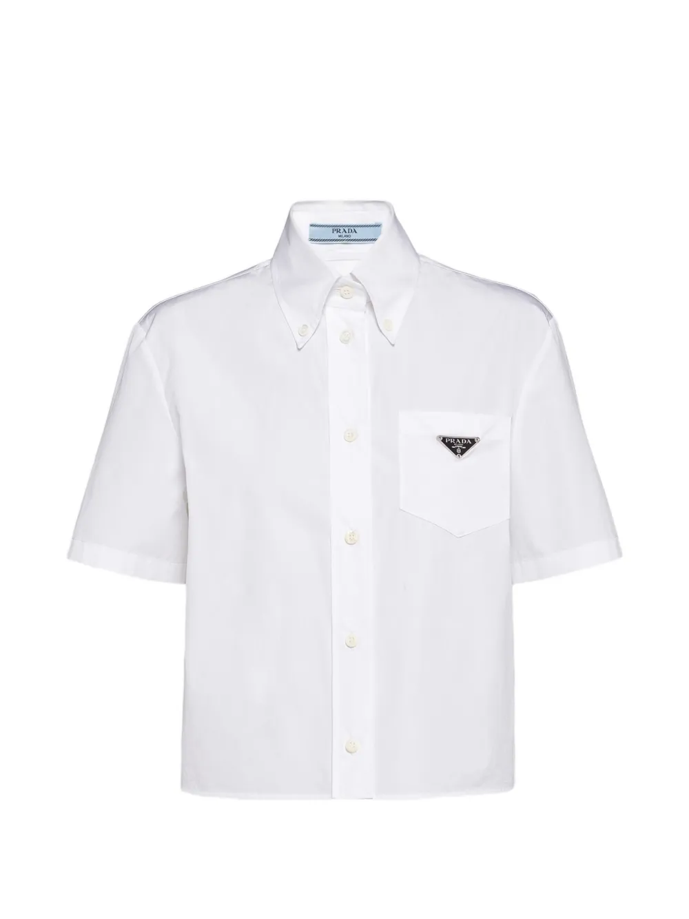 Prada poplin shirt - Bianco