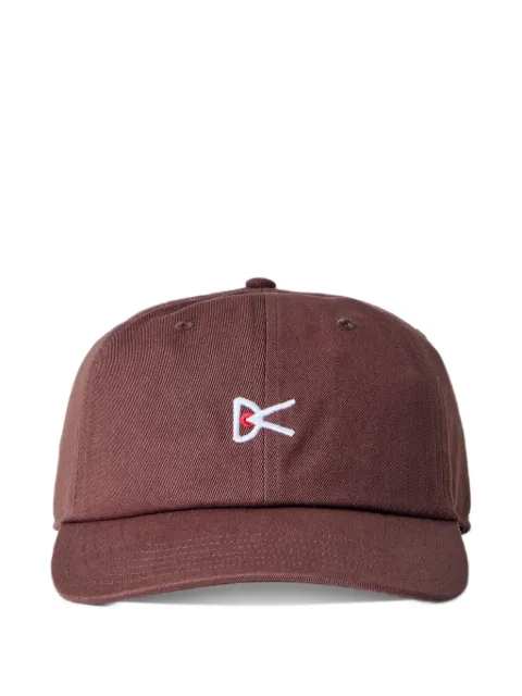 District Vision embroidered logo-motif cap