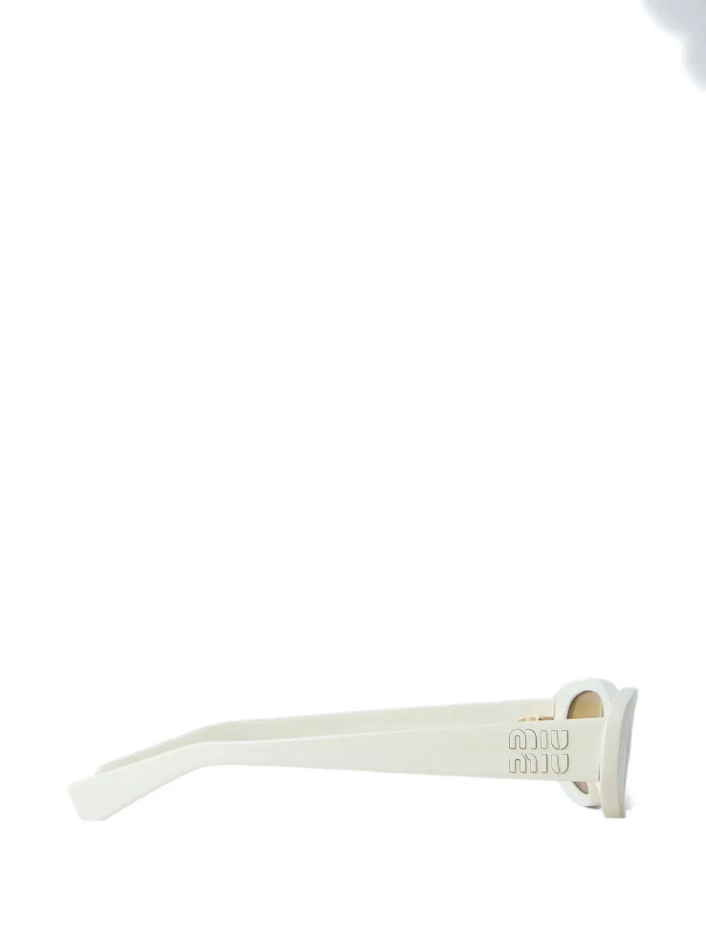 Miu Eyewear collection sunglasses Beige