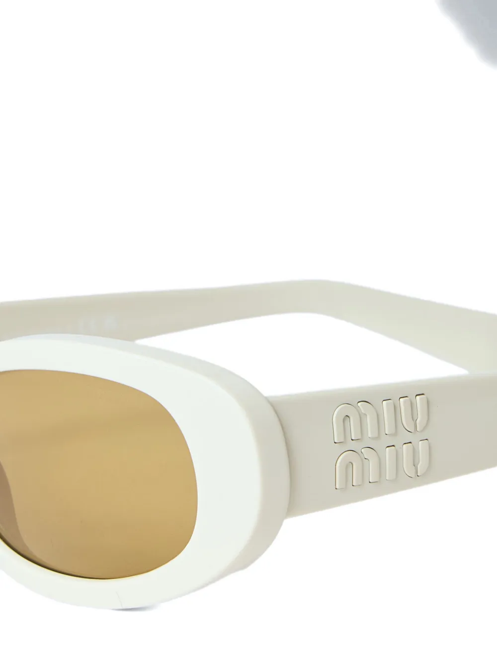 Miu Eyewear collection sunglasses Beige