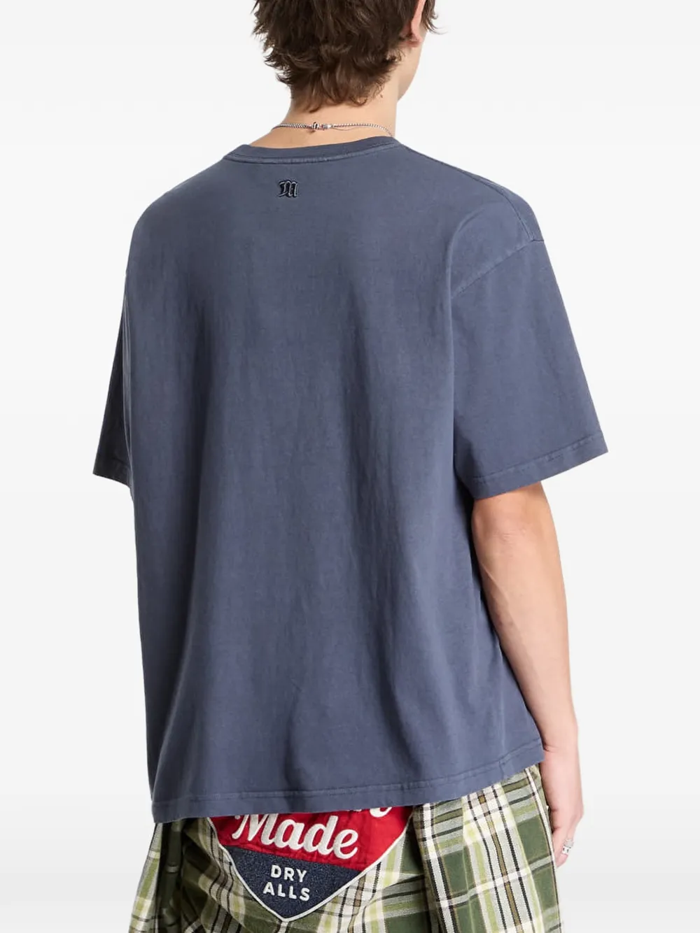 MISBHV Victim washed T-shirt Blauw