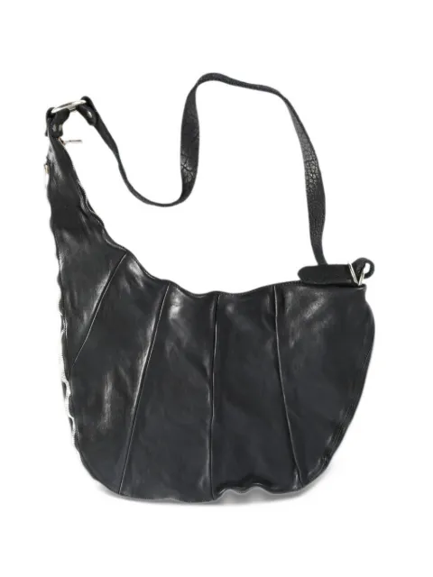 Guidi panelled leather tote bag