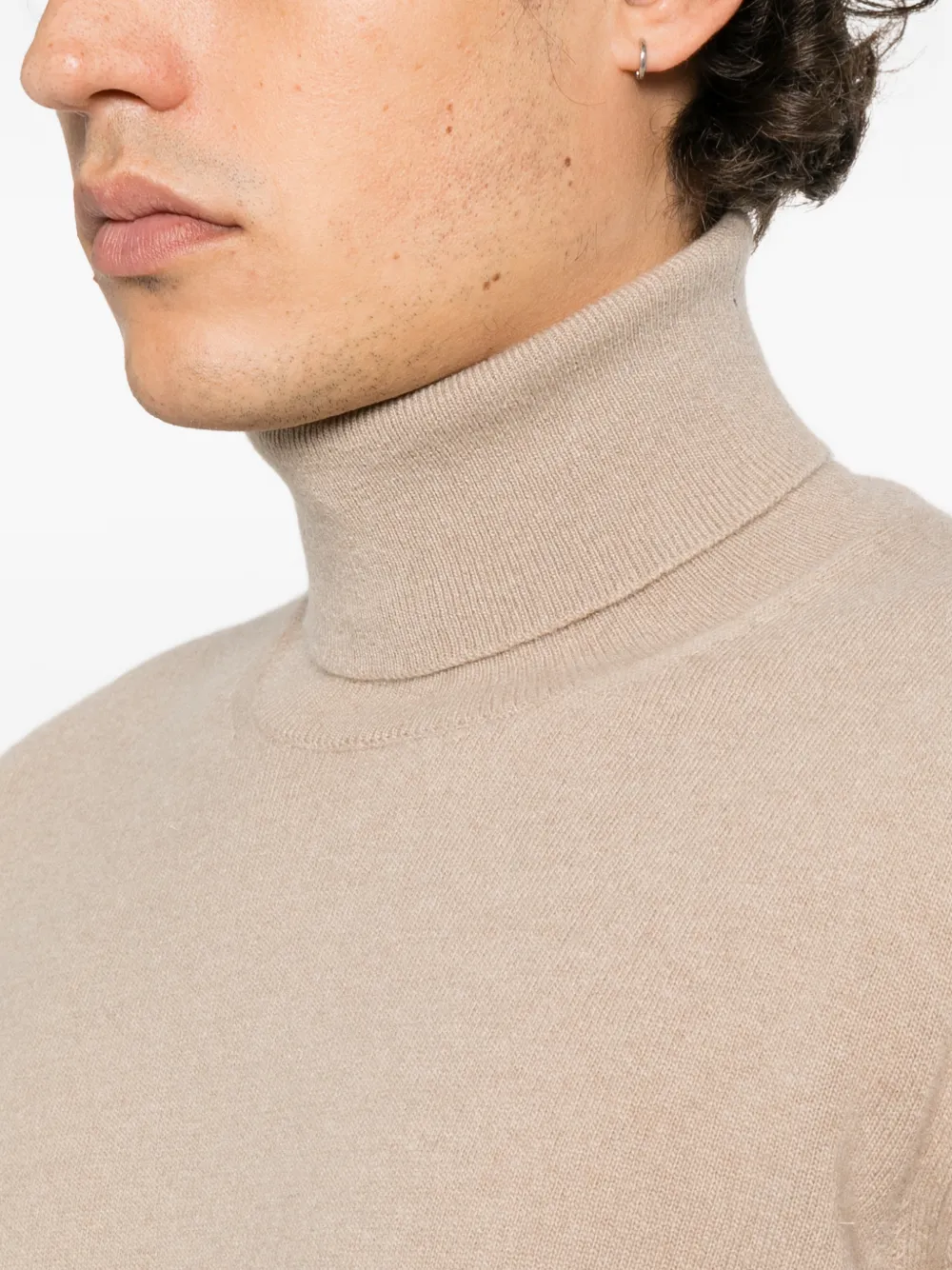 Drumohr turtleneck sweater Beige