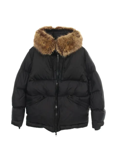 Moncler 2010s Meidob fur-trim jacket