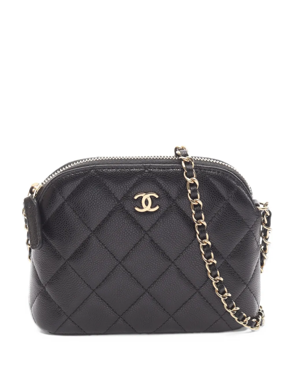 CHANEL Pre-Owned matelassé chain shoulder bag - Nero