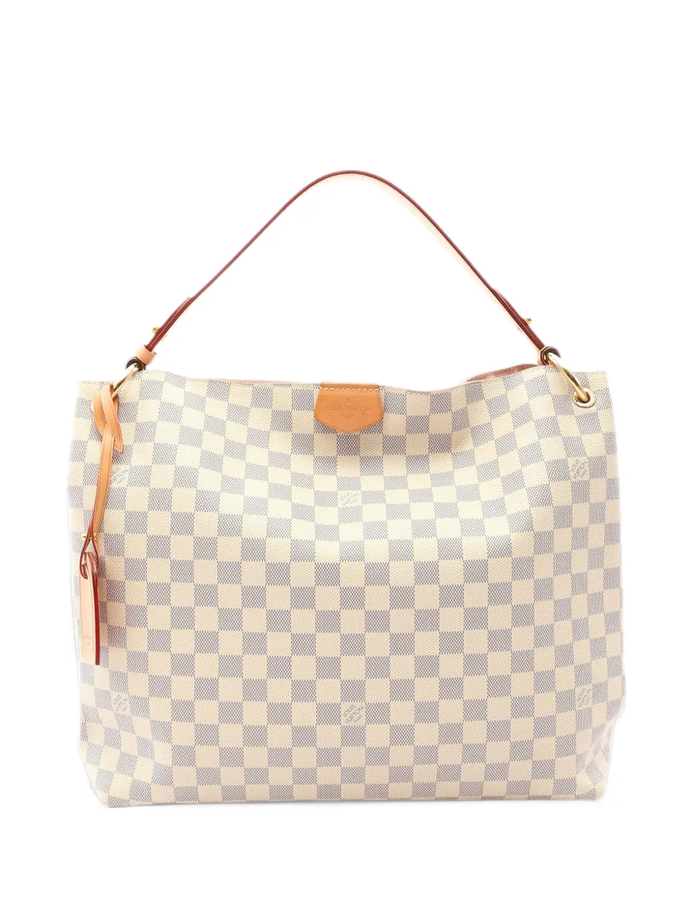 Louis Vuitton Pre-Owned 2008 MM Graceful Damier Azur tote bag - Bianco