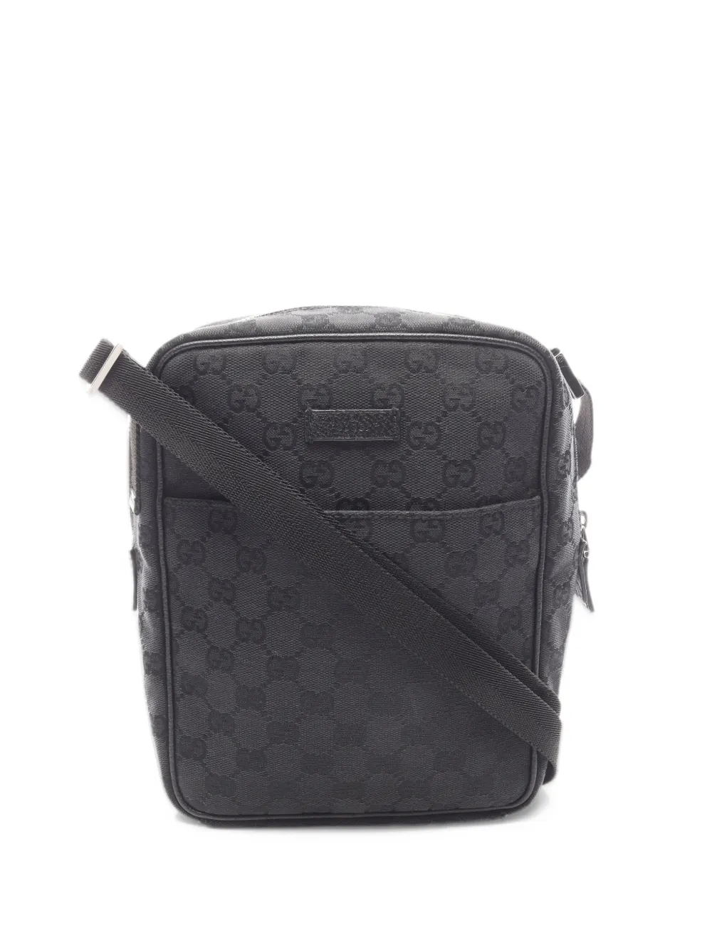 Gucci Pre-Owned 2010s GG canvas shoulder bag - Black