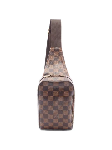 Louis Vuitton Pre-Owned bolso Geronimos Damier Ébène mini 2004