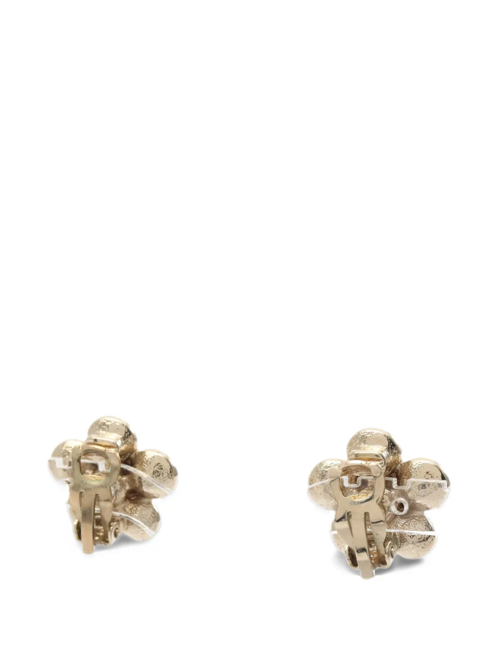 CHANEL Pre-Owned Orecchini a fiore Coco Mark 2007 - Oro