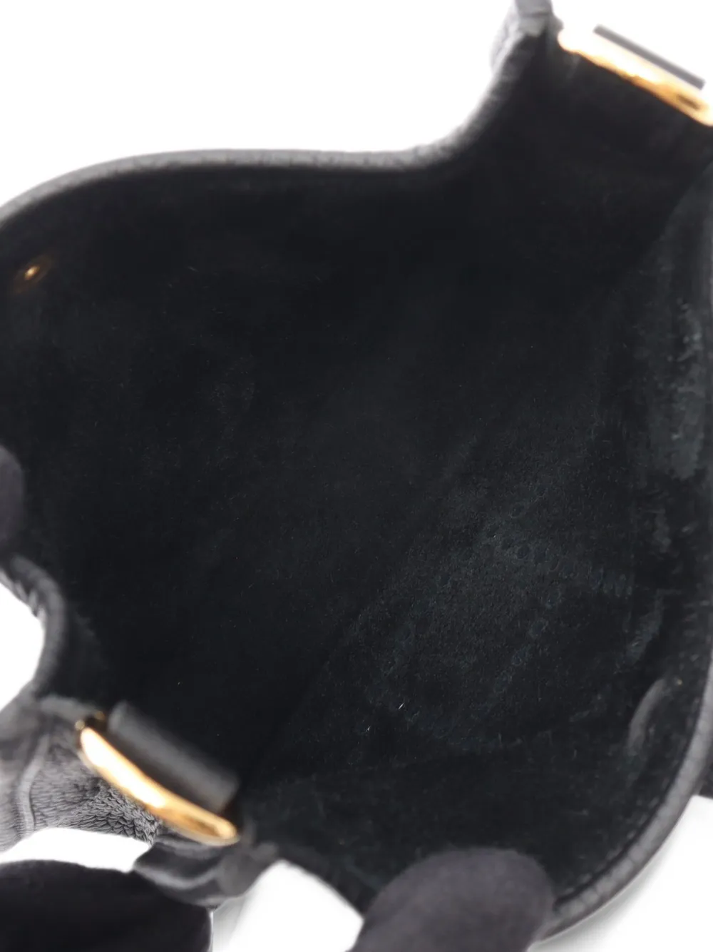 Hermès Pre-Owned 2026 TPM Evelyn Amazon mini bag Zwart