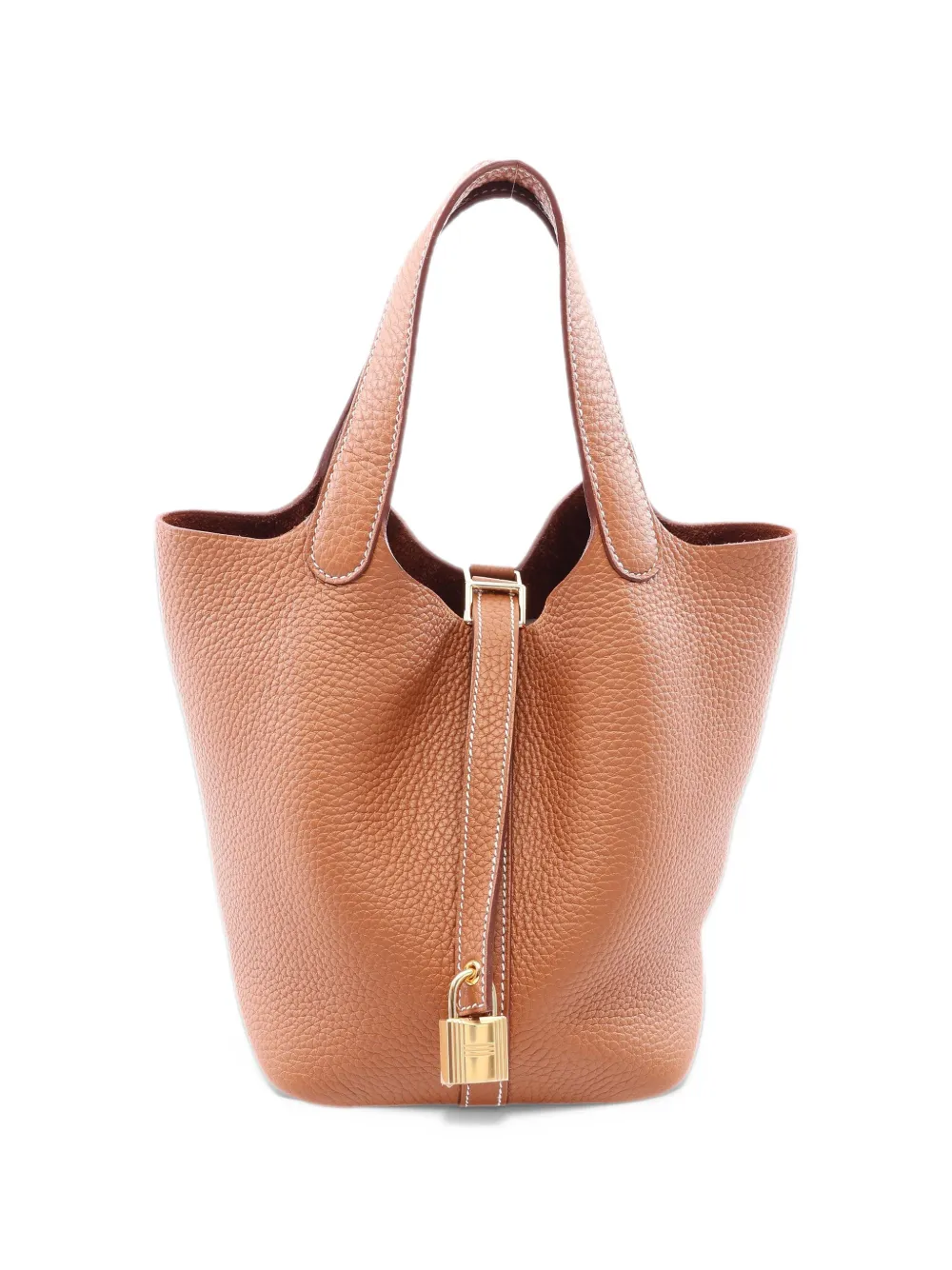 Hermès Pre-Owned 2026 PM Picotan Lock tote bag - Marrone