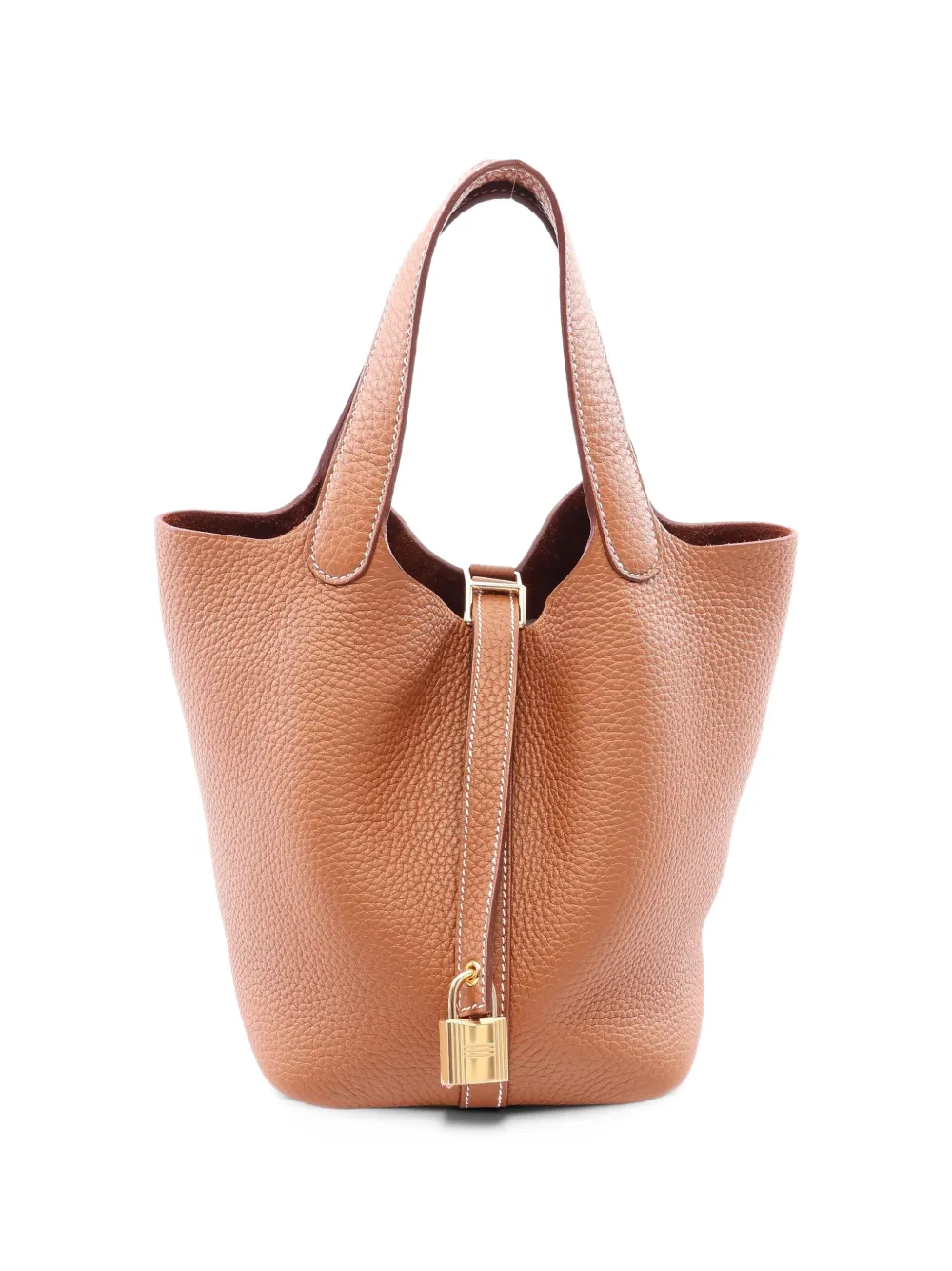 Hermès Pre-Owned 2026 PM Picotan Lock tote bag - Marrone