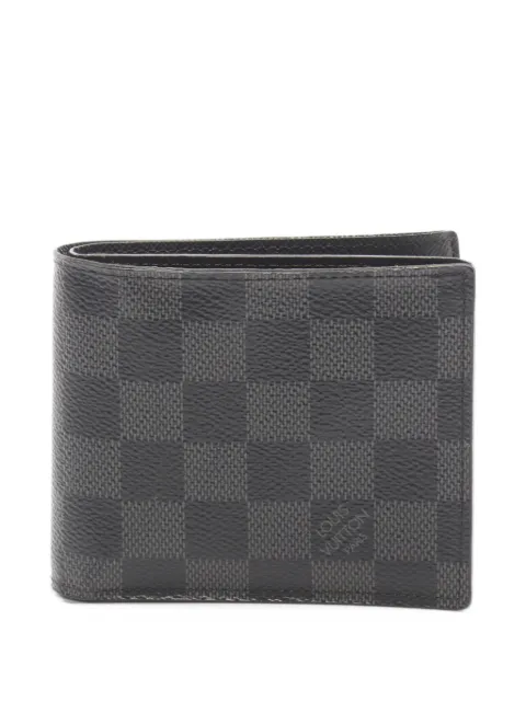 Louis Vuitton Pre-Owned 2019 Marco Damier Graphite bi-fold wallet
