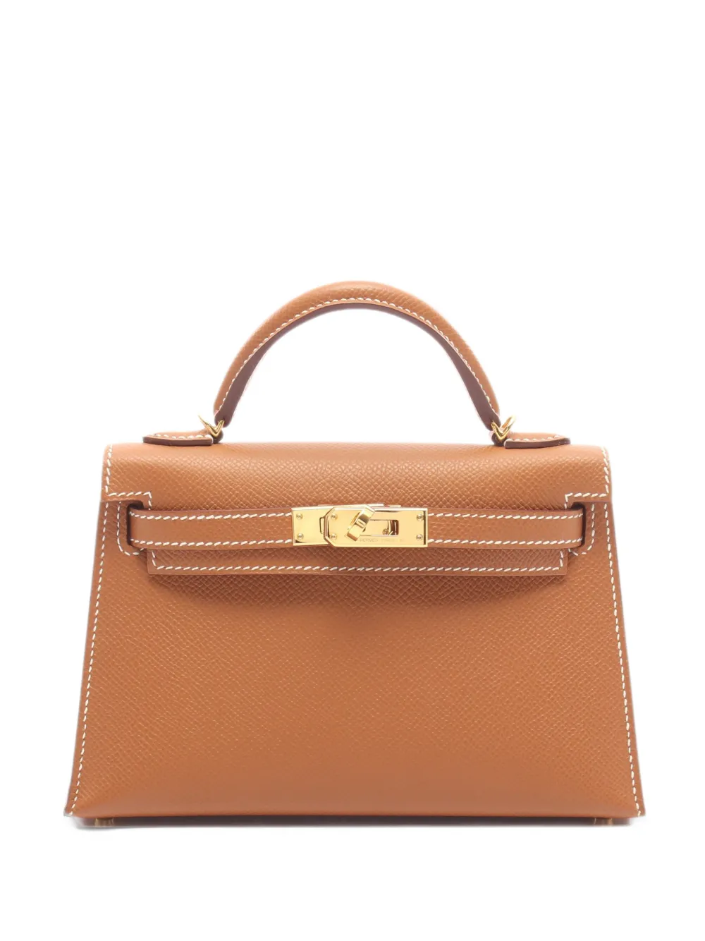 Hermès Pre-Owned 2025 mini Kelly 2 handbag Bruin