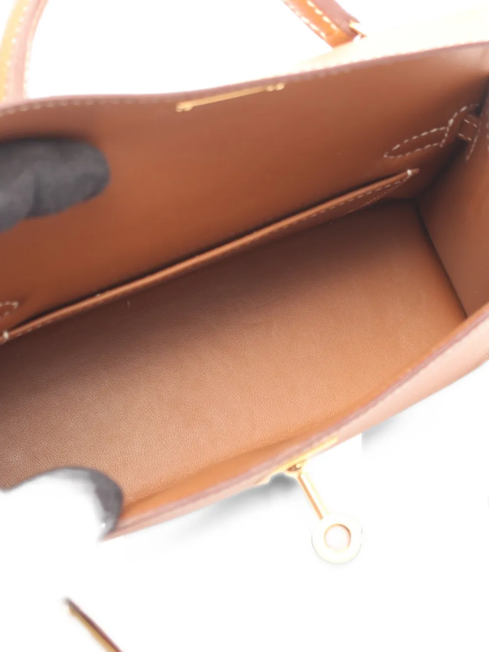 Hermès Pre-Owned 2025 mini Kelly 2 handbag Bruin
