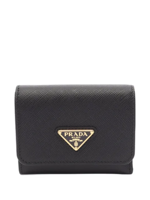 Prada Pre-Owned 2010s Saffiano Bocche trifold wallet