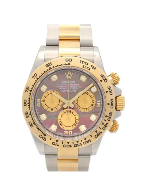 Rolex 2010s Daytona diamond 40mm watch