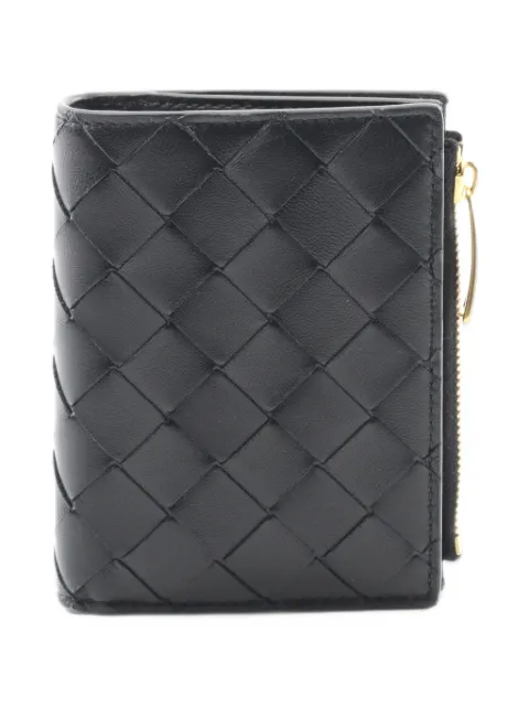 Bottega Veneta Pre-Owned Intrecciato bi-fold wallet