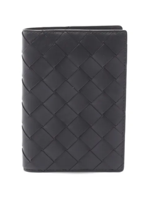 Bottega Veneta Pre-Owned 2010 Intrecciato leather passport case