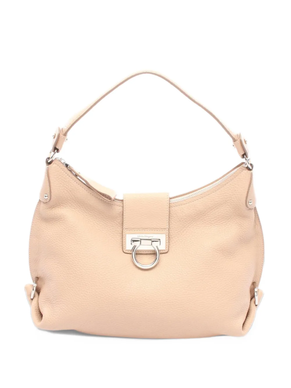 Ferragamo Pre-Owned 2000s Gancini shoulder bag - Toni neutri