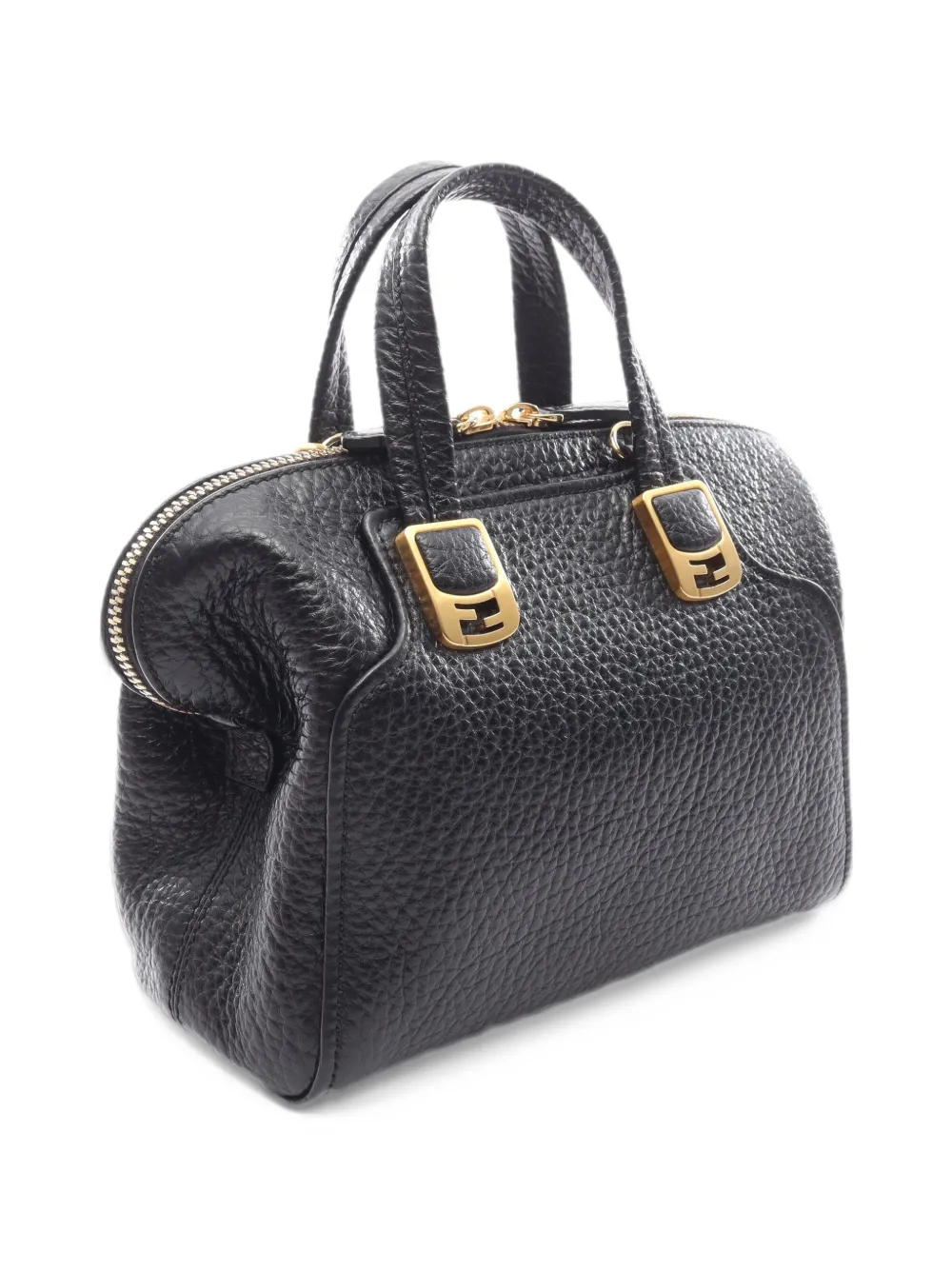 Fendi Pre-Owned 2010s Chameleon leren handtas Zwart