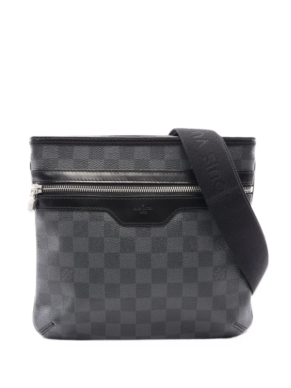 Louis Vuitton Pre-Owned 2012 Thomas Damier Graphite shoulder bag - Grey