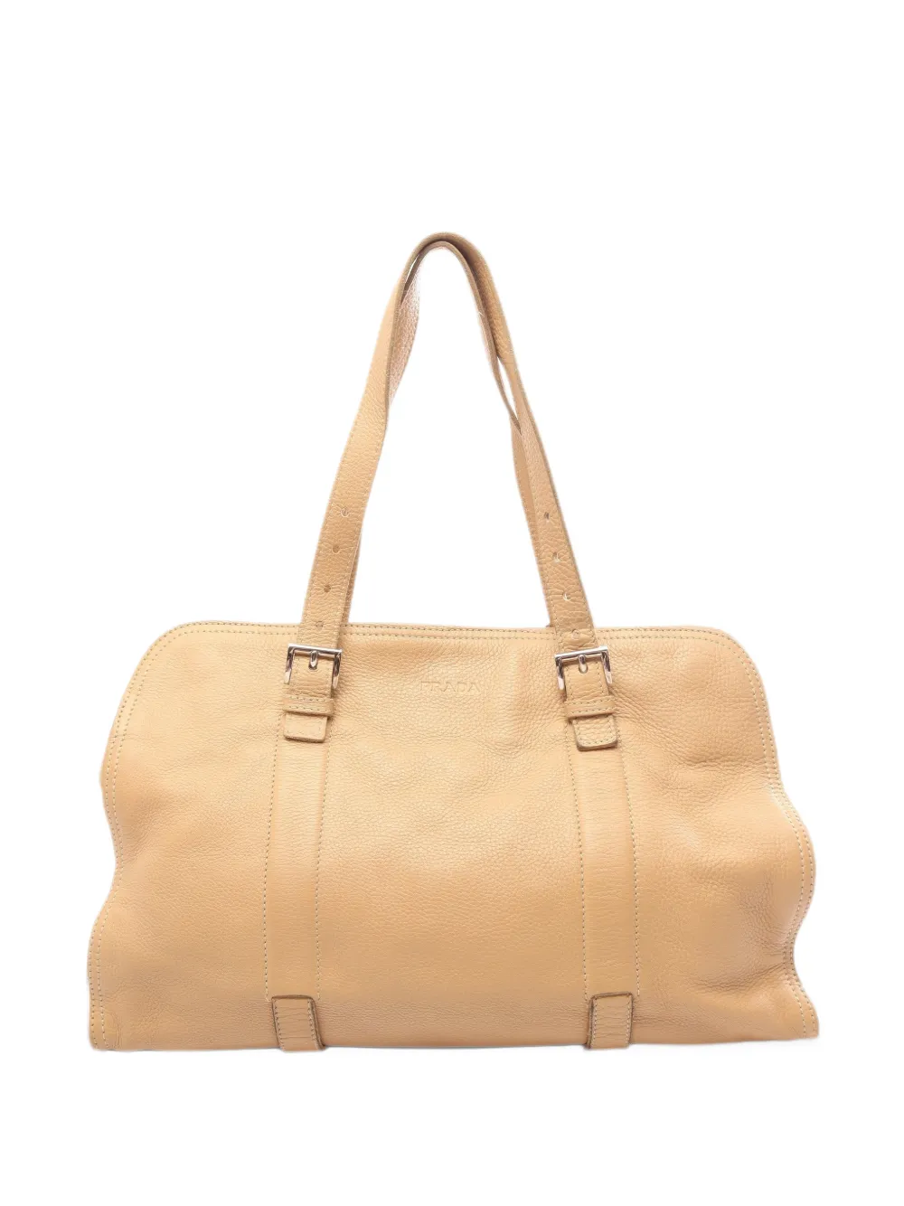 Prada Pre-Owned 2000s Vitello Daino leather tote bag - Toni neutri