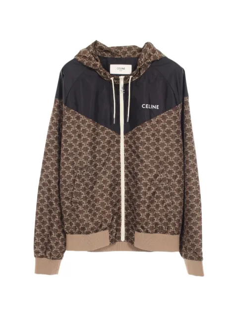 Celine Pre-Owned 2010s Triomphe Monogram parka