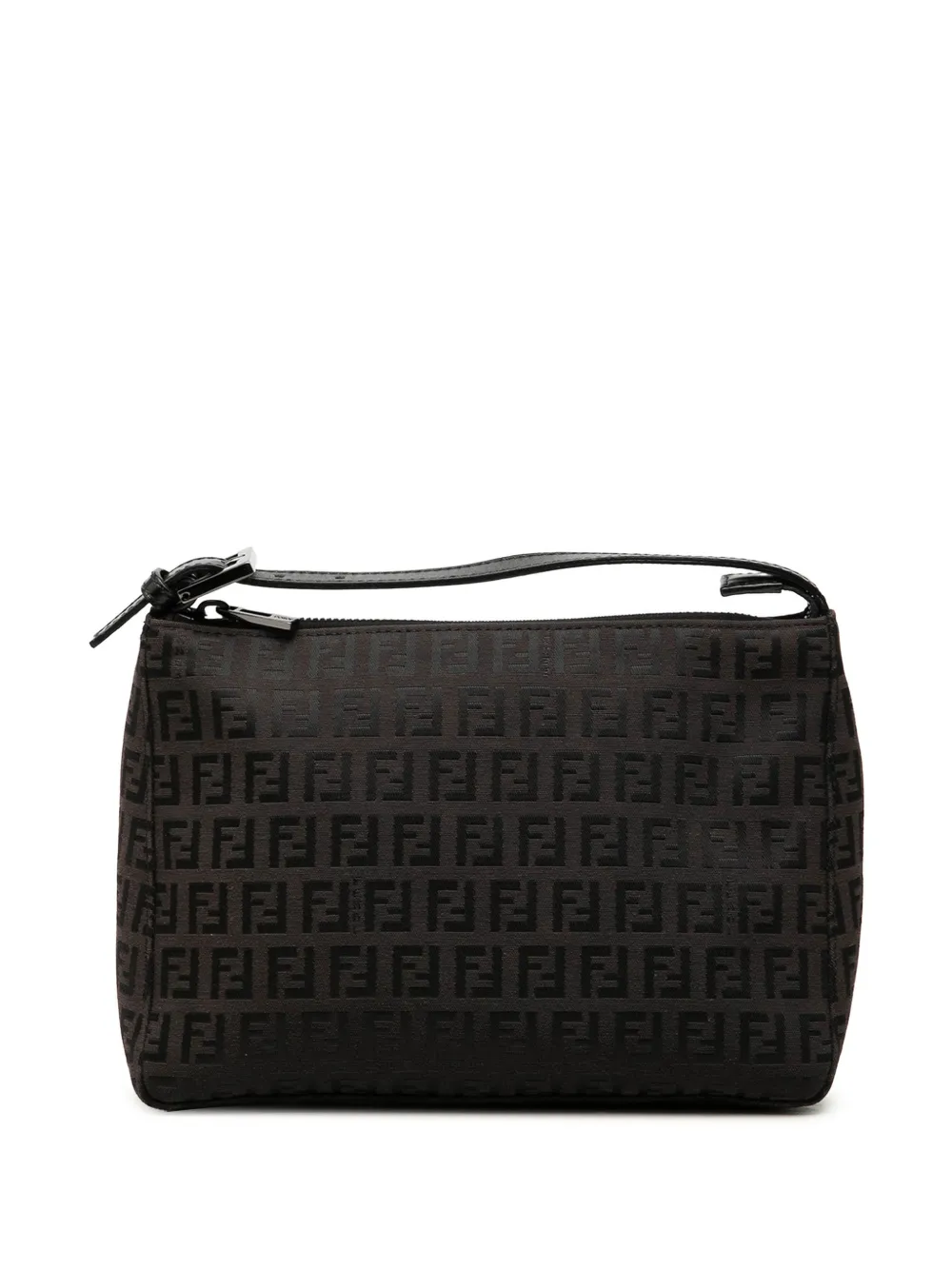 Fendi Pre-Owned 2000-2010 Zucchino Canvas handbag - Brown