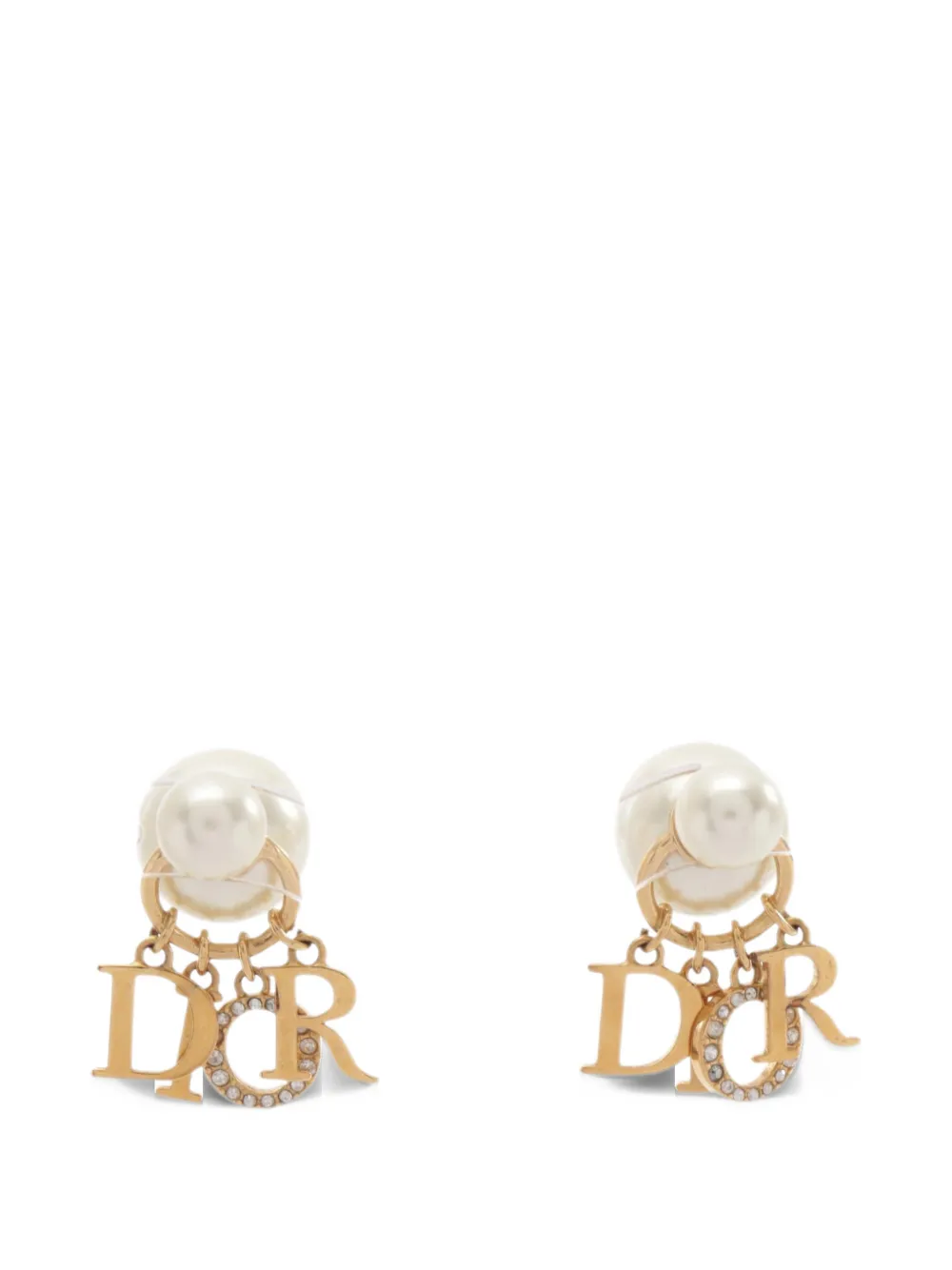 Christian Dior Pre-Owned Orecchini con ciondolo Tribales Dior anni 2010 - Oro