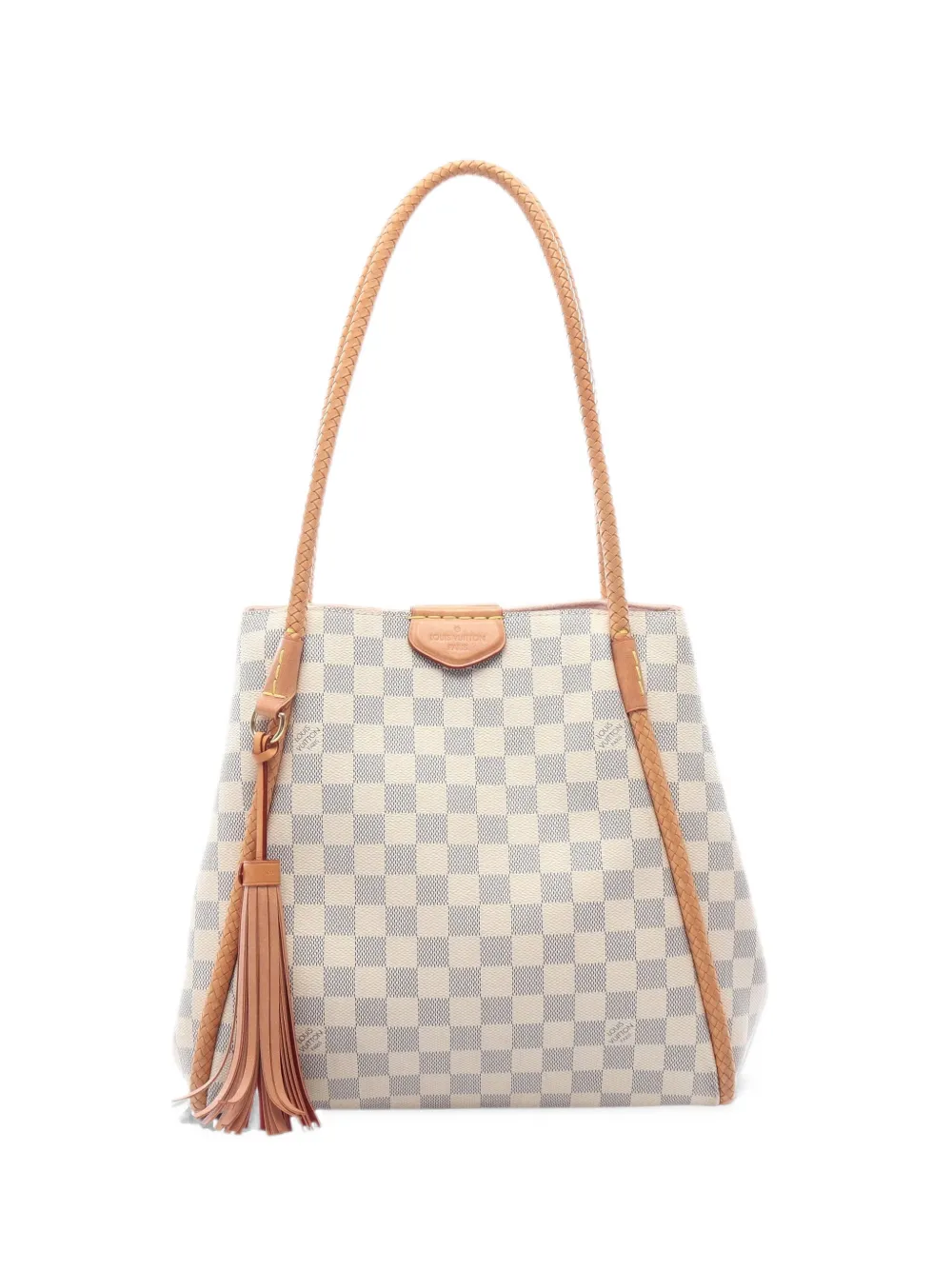 Louis Vuitton Pre-Owned 2010s Propriano Damier Azur tote bag - Bianco
