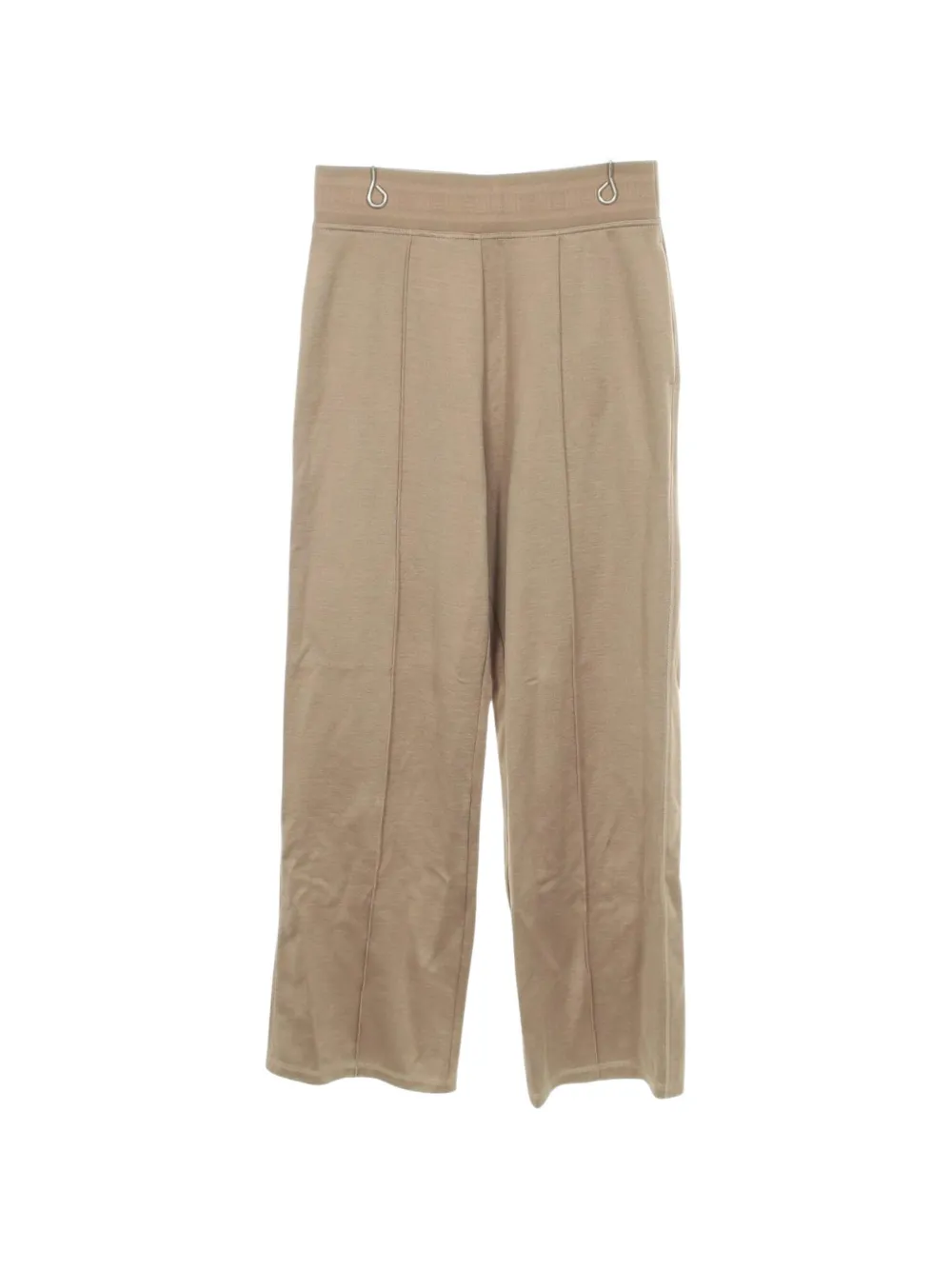 Hermès Pre-Owned 2000s easy-fit wide-leg trousers - Brown