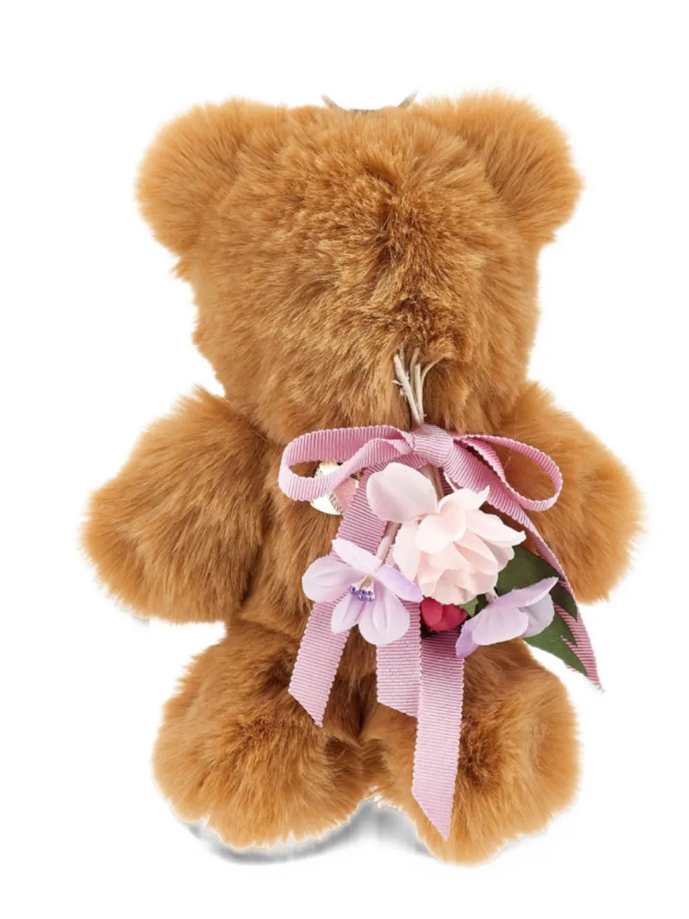 Monnalisa floral-embellished teddy bear keychain Bruin