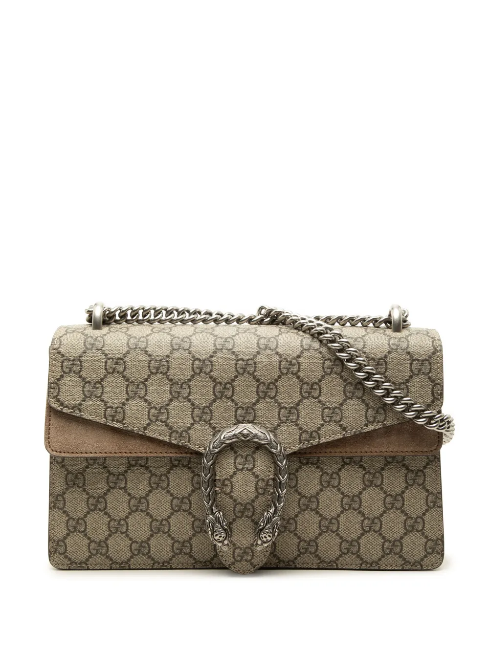 Gucci Pre-Owned 2016-2026 Medium GG Supreme Dionysus shoulder bag - Toni neutri