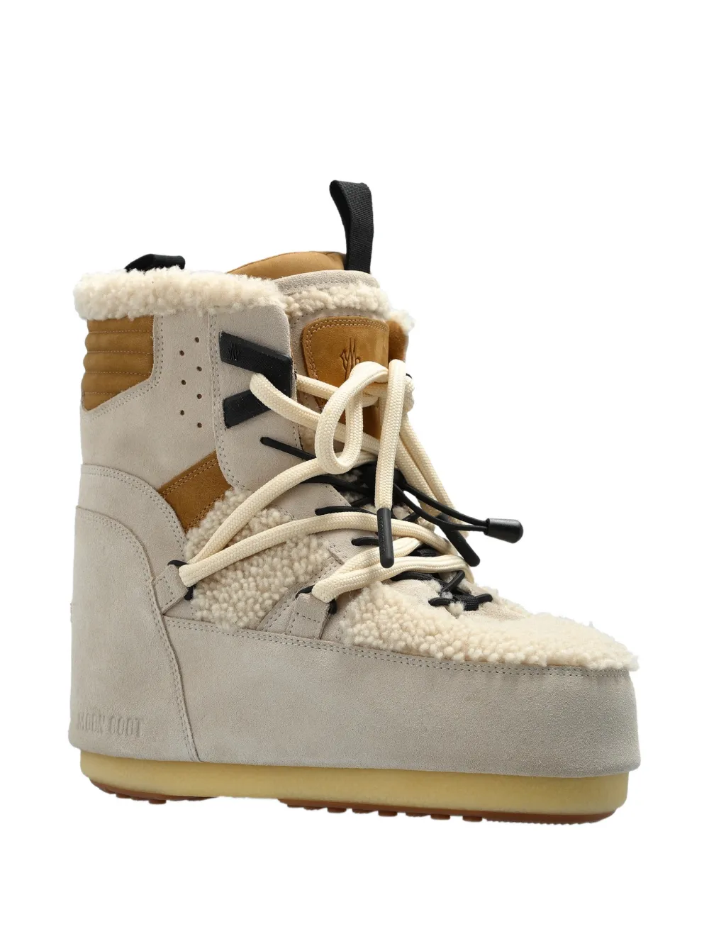 Moncler Grenoble x Moon Boot Icon Low snow boots Beige