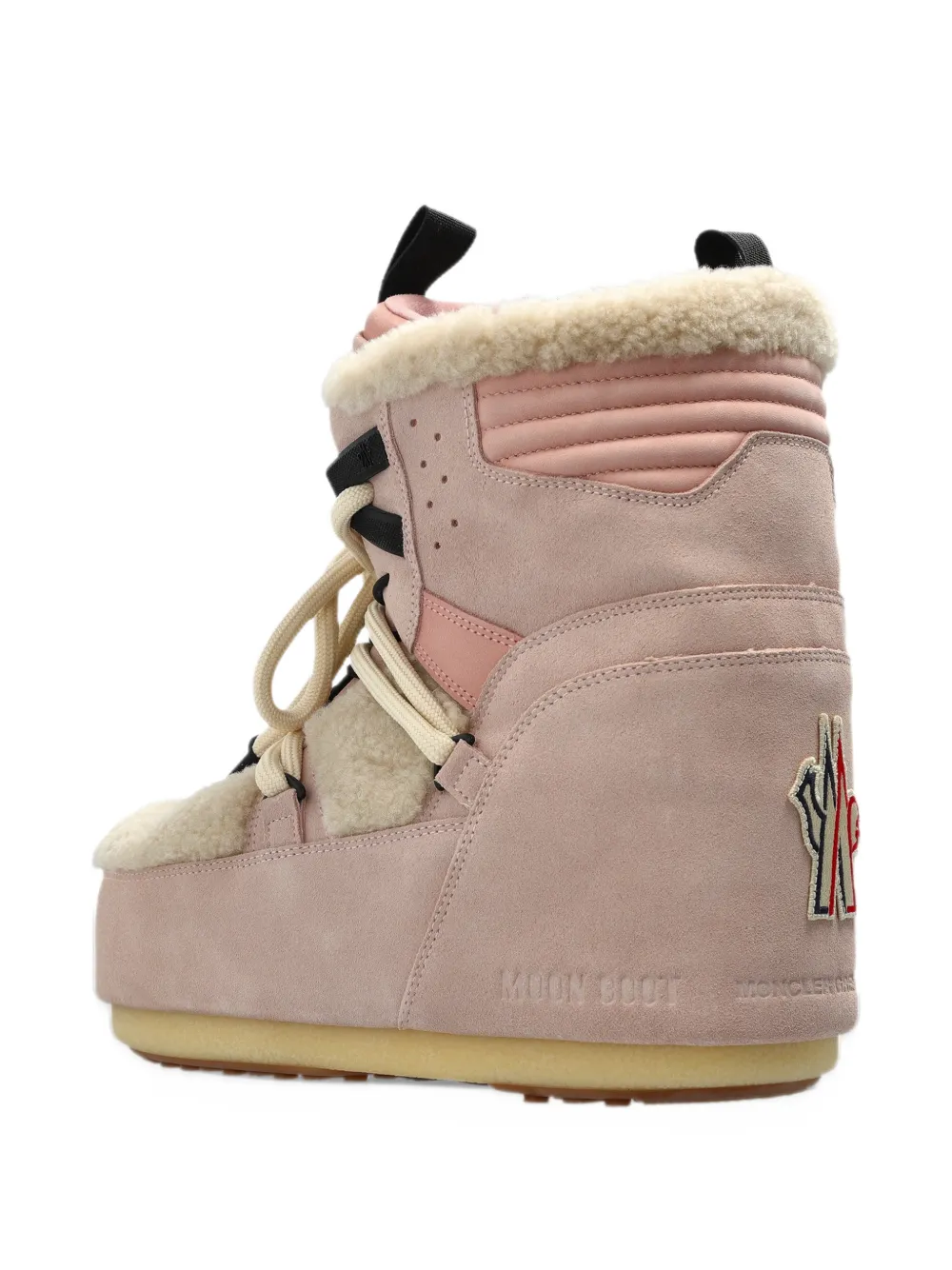 Moncler Grenoble x Moon Boot Icon Low snow boots Roze