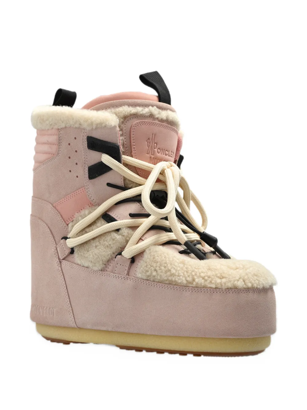 Moncler Grenoble x Moon Boot Icon Low snow boots Roze