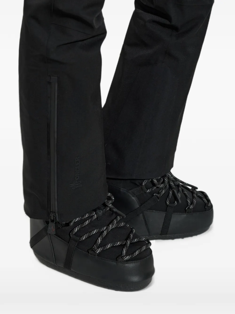 Moncler Grenoble x Moon Boot Icon Low snow boots Zwart