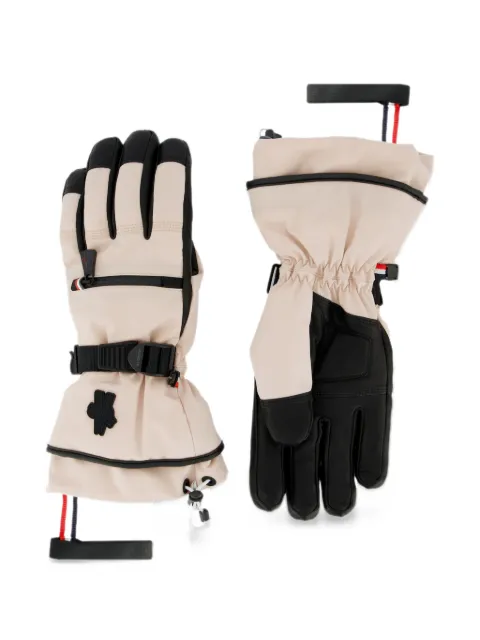 Moncler Grenoble padded panelled gloves