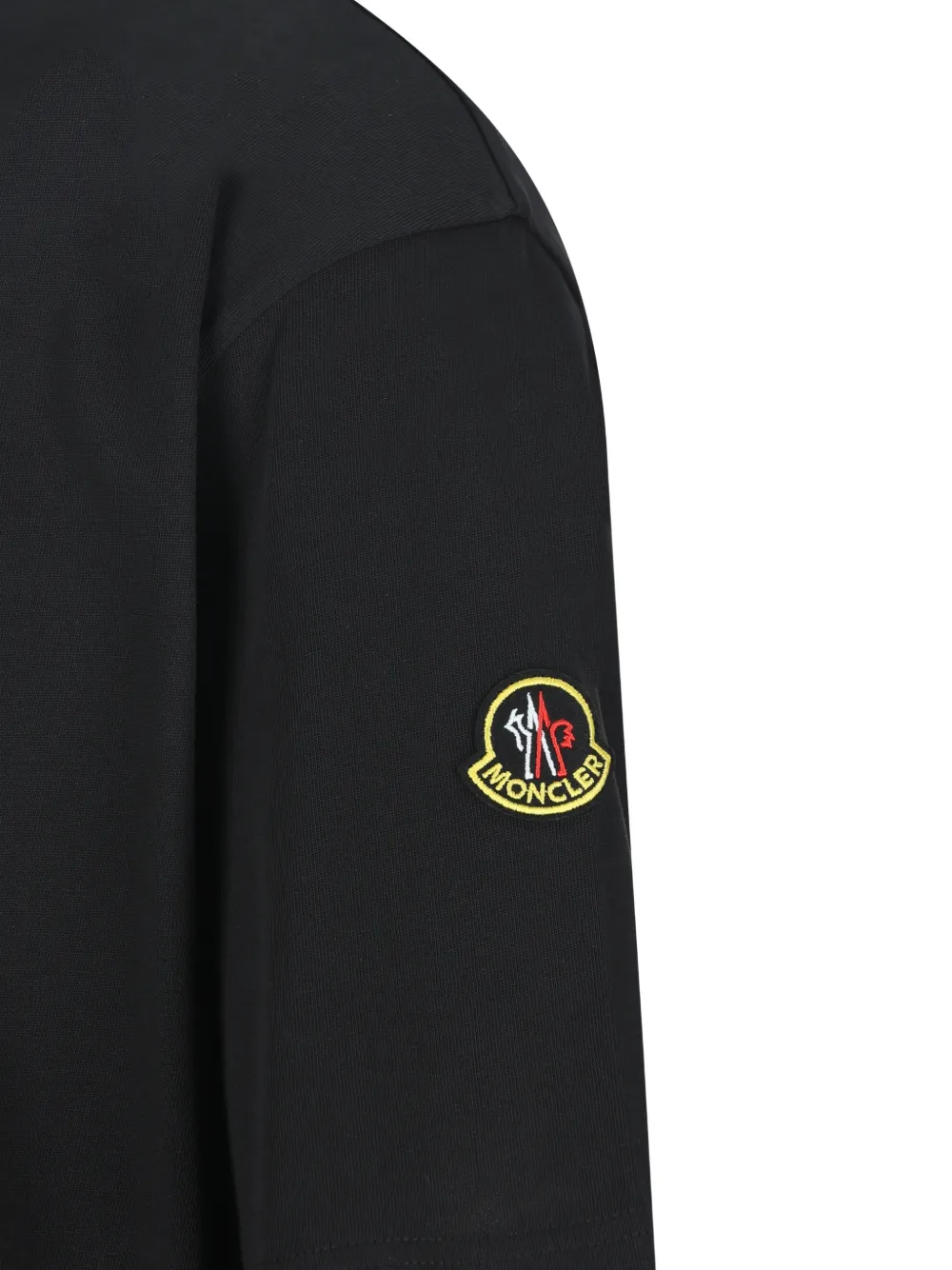 Moncler K2 print short-sleeve cotton-jersey t-shirt Zwart
