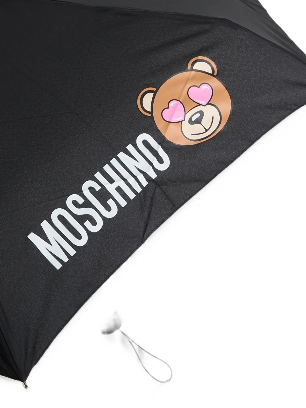 Moschino Bear In Love Supermini paraplu Zwart