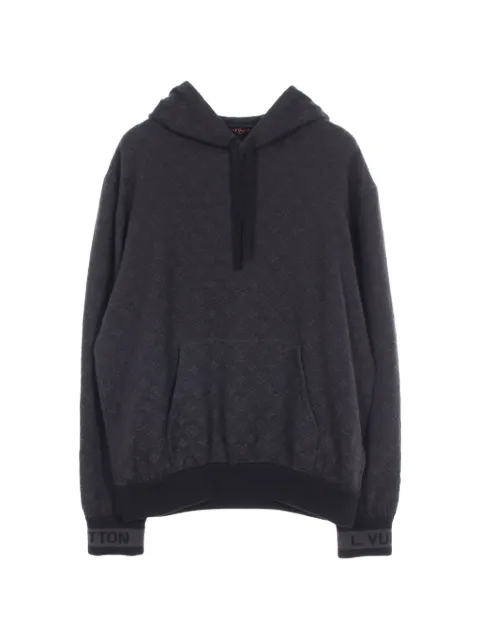 Louis Vuitton Pre-Owned 2010s Monogram knit hoodie
