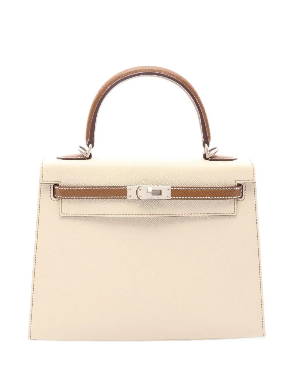 Hermès Pre-Owned 2022 Kelly 25 Sellier shoulder bag - Toni neutri