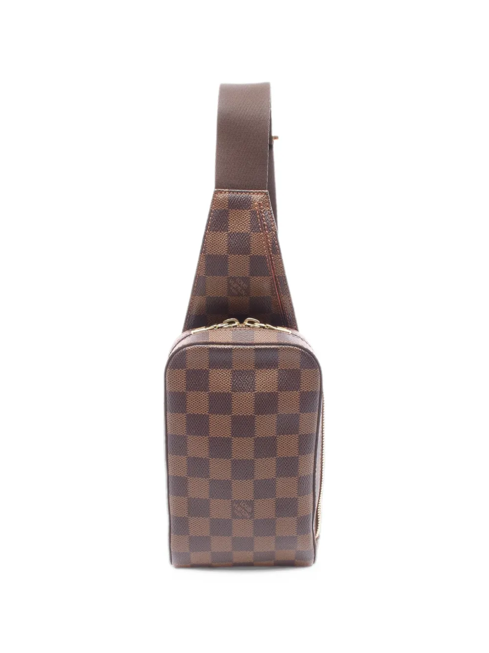 Louis Vuitton Pre-Owned 2005 Geronimos Damier Ébène mini bag - Marrone
