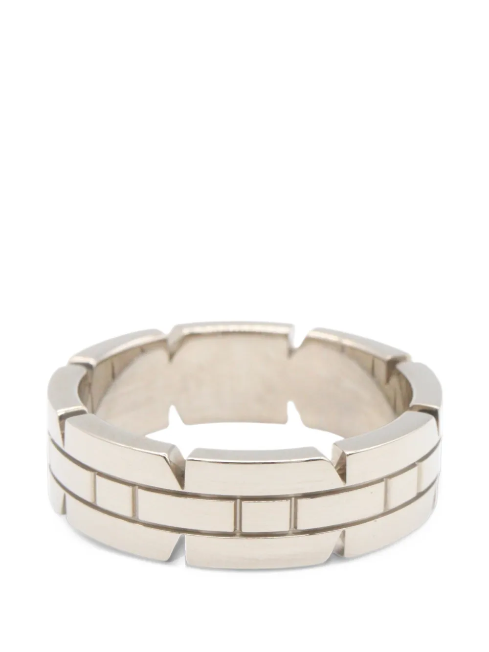 Cartier 2010s Tank Française ring - Argento