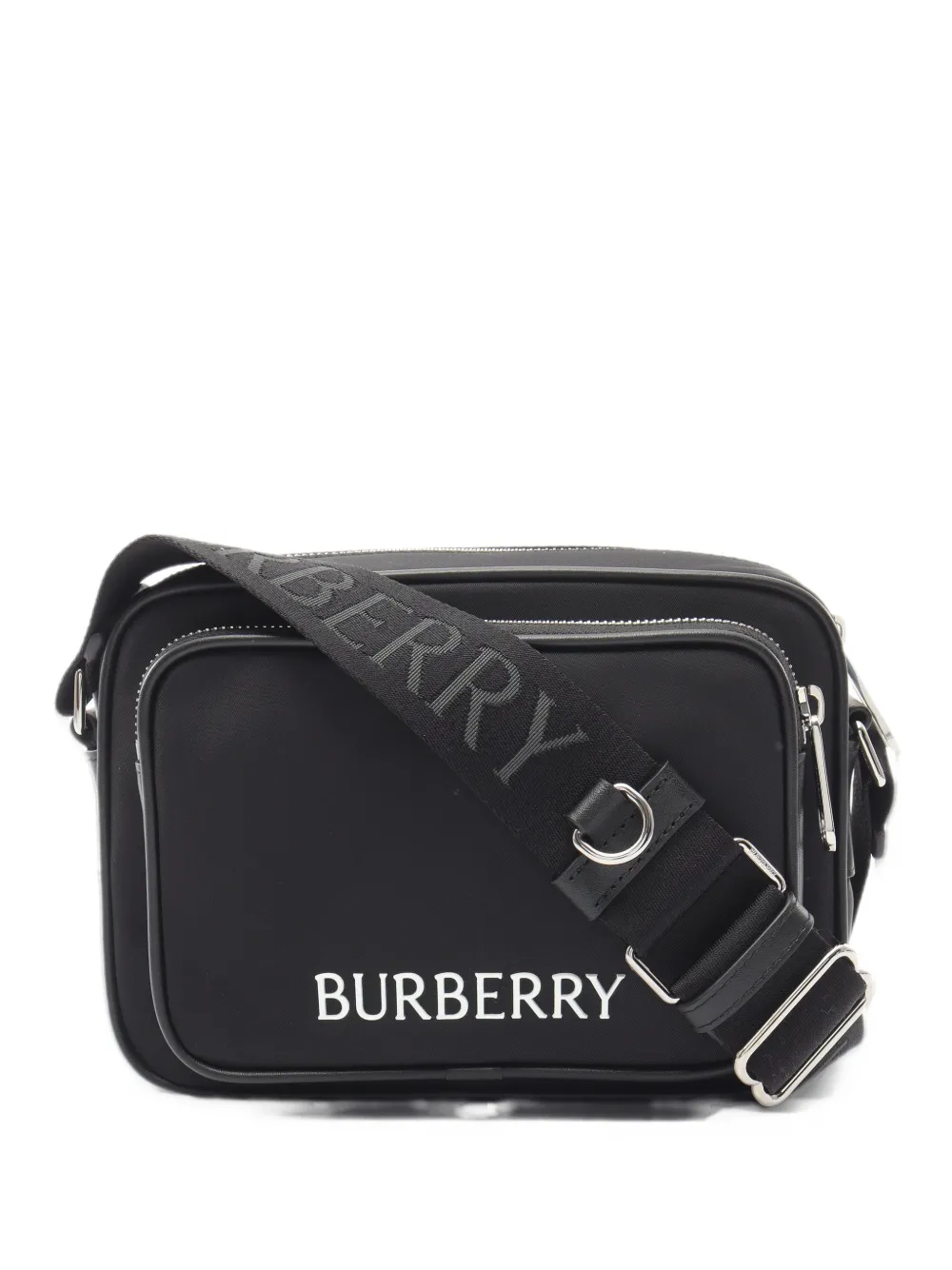 Burberry Pre-Owned Paddy logo-print shoulder bag - Nero