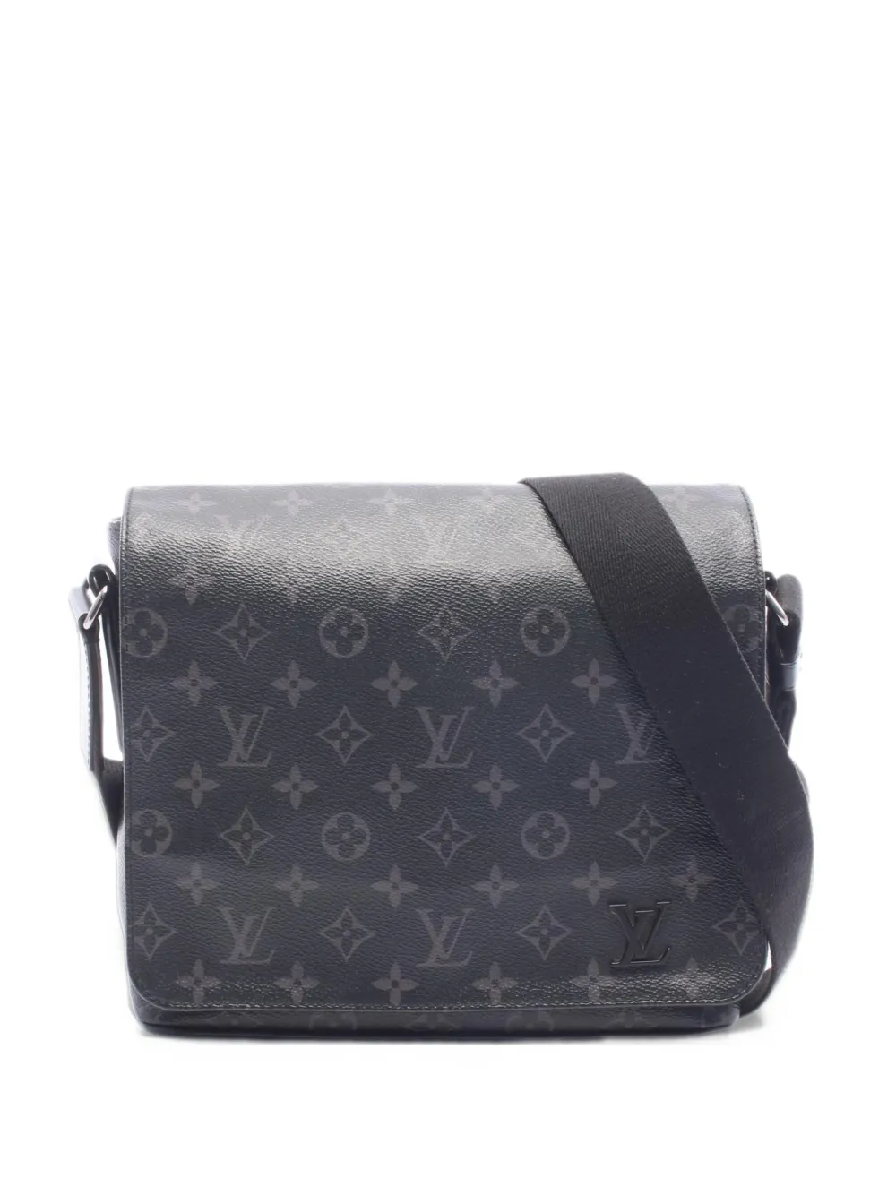 Louis Vuitton Pre-Owned Borsa a spalla PM Monogram Eclipse District 2019 - Nero